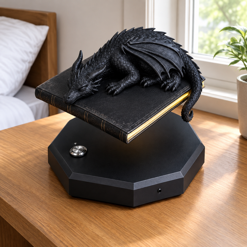 Warrior's Book Lamp